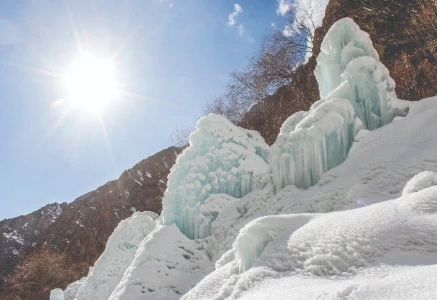 g b farmers turn to artificial glaciers to tackle water crisis