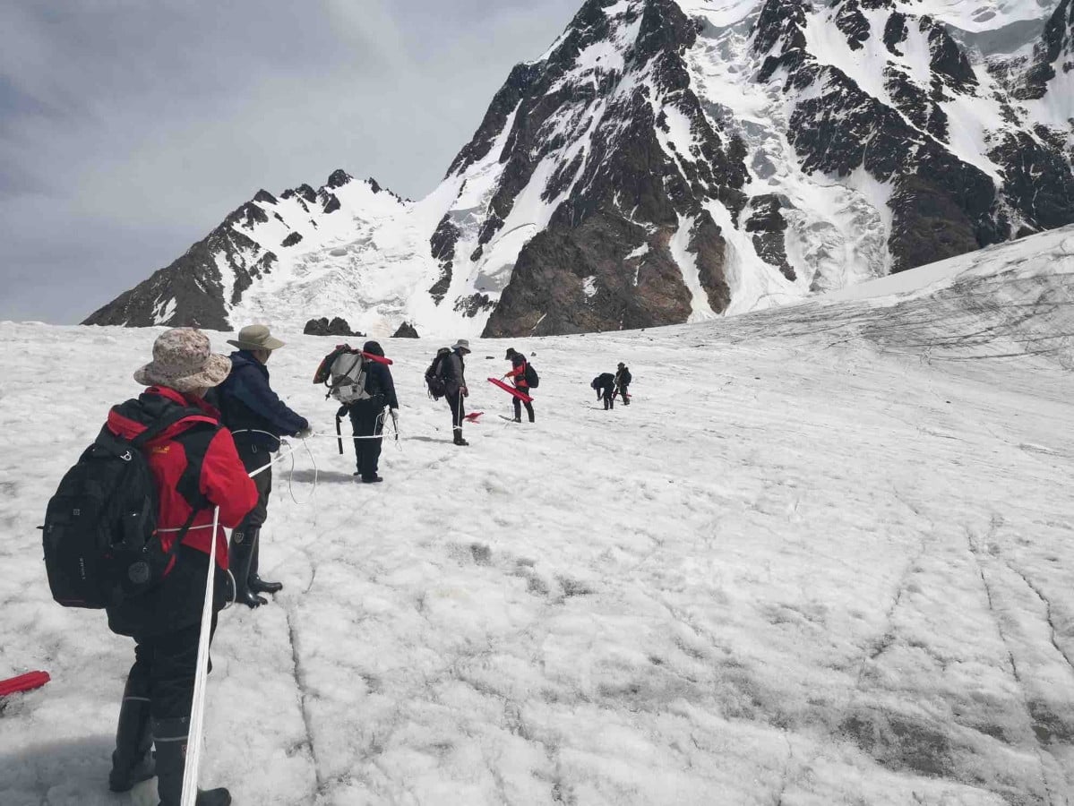 China's Third Xinjiang Scientific Expedition announced on Saturday that they had found more than 24,000 glaciers in the region and warned of accelerated melting. XINHUA