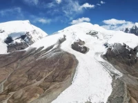 this aerial photo taken on sept 6 2023 shows a view of the muztagata glacier park in taxkorgan tajik autonomous county northwest china s xinjiang uygur autonomous region photo xinhua