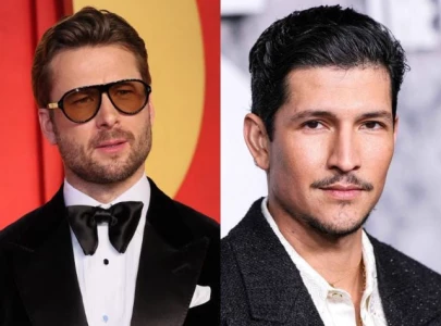 actor danny ramirez caught faking fan moment at airport with glen powell