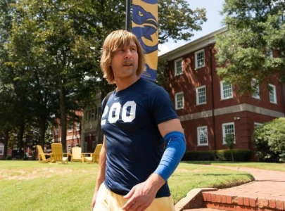 glen powell goes undercover as quarterback chad powers in hulu football comedy teaser glen powell goes undercover as quarterback chad powers in hulu football comedy teaser