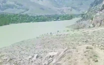 this video grab shows a seven kilometre long artificial lake formed after a flash flood in gilgit baltistan s ghizer district express x gbtourism this video grab shows a seven kilometre long artificial lake formed after a flash flood in gilgit baltistan s ghizer district express x gbtourism
