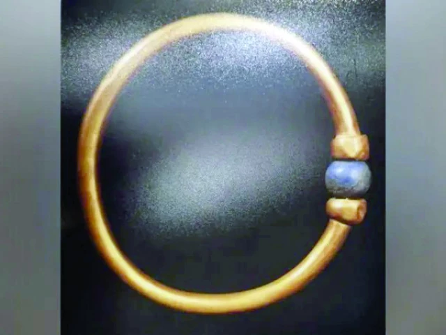 gold bracelet photo courtesy bbc