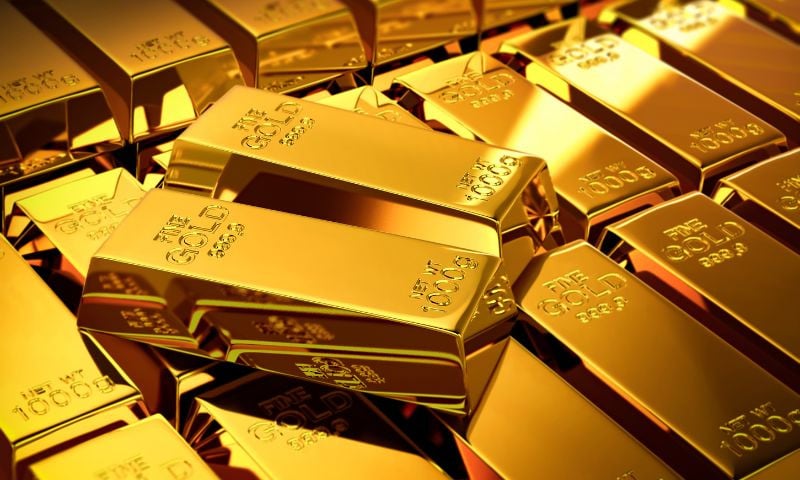 Gold price in Pakistan gains Rs1,000 per tola | The Express Tribune
