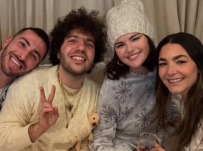 selena gomez and benny blanco celebrate first hanukkah after engagement