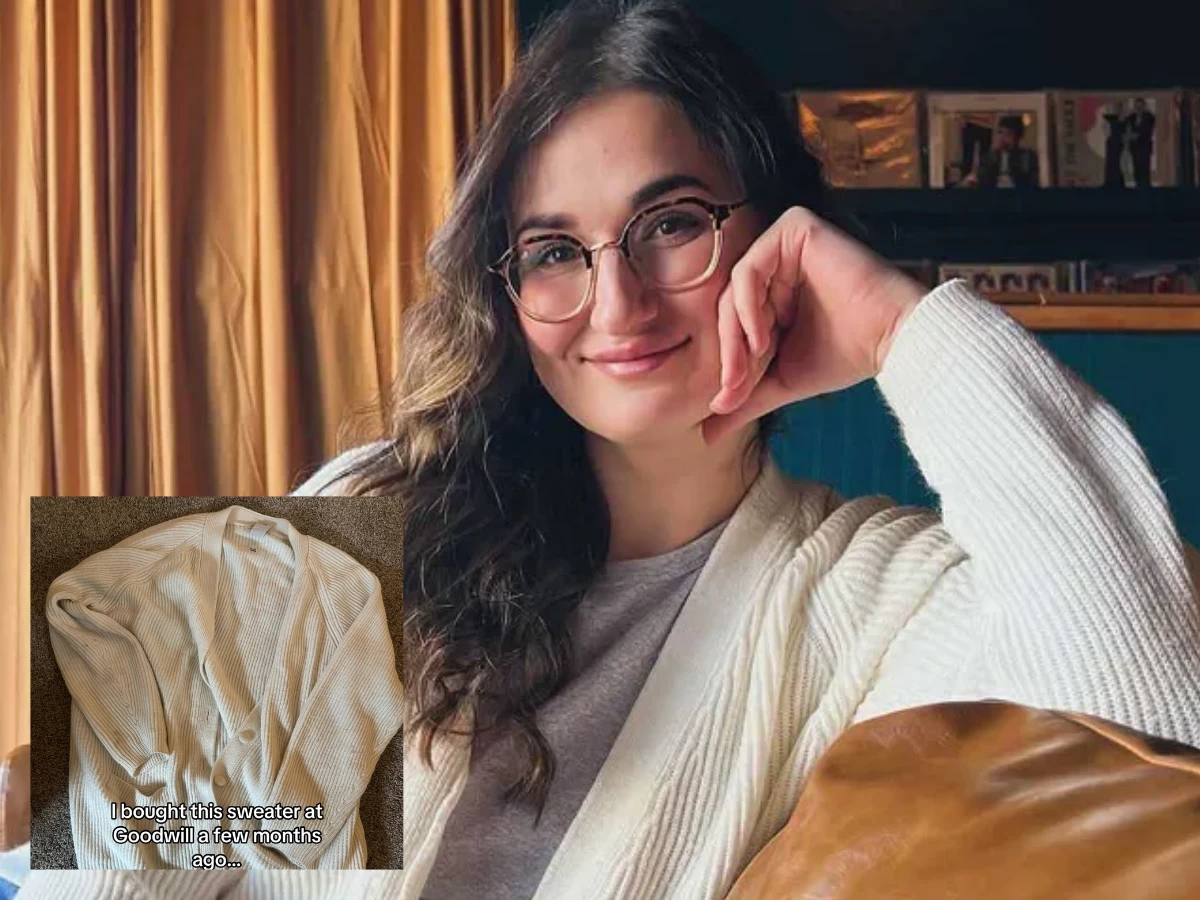could this viral goodwill sweater story get any more unexpected
