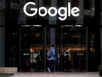 the google logo is pictured at the entrance to the google offices in london britain january 18 2019 reuters