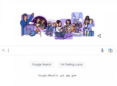 google marks women s day with doodle on women supporting women theme