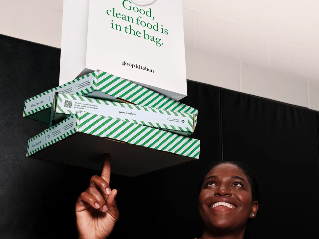 New York Liberty basketball player Jonquel Q. Jones in the campaign for Goop Kitchen’s New York launch. PHOTO: Isa Zapata