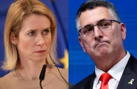 israel s foreign minister gideon saar accused eu foreign policy chief kallas of acting obsessively and with blatant unfairness towards israel photo reuters
