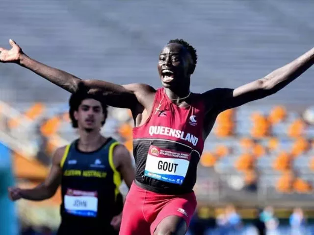 gout gout shatters 56 year old australian 200m record surpasses usain bolt s under 18 mark gout gout shatters 56 year old australian 200m record surpasses usain bolt s under 18 mark