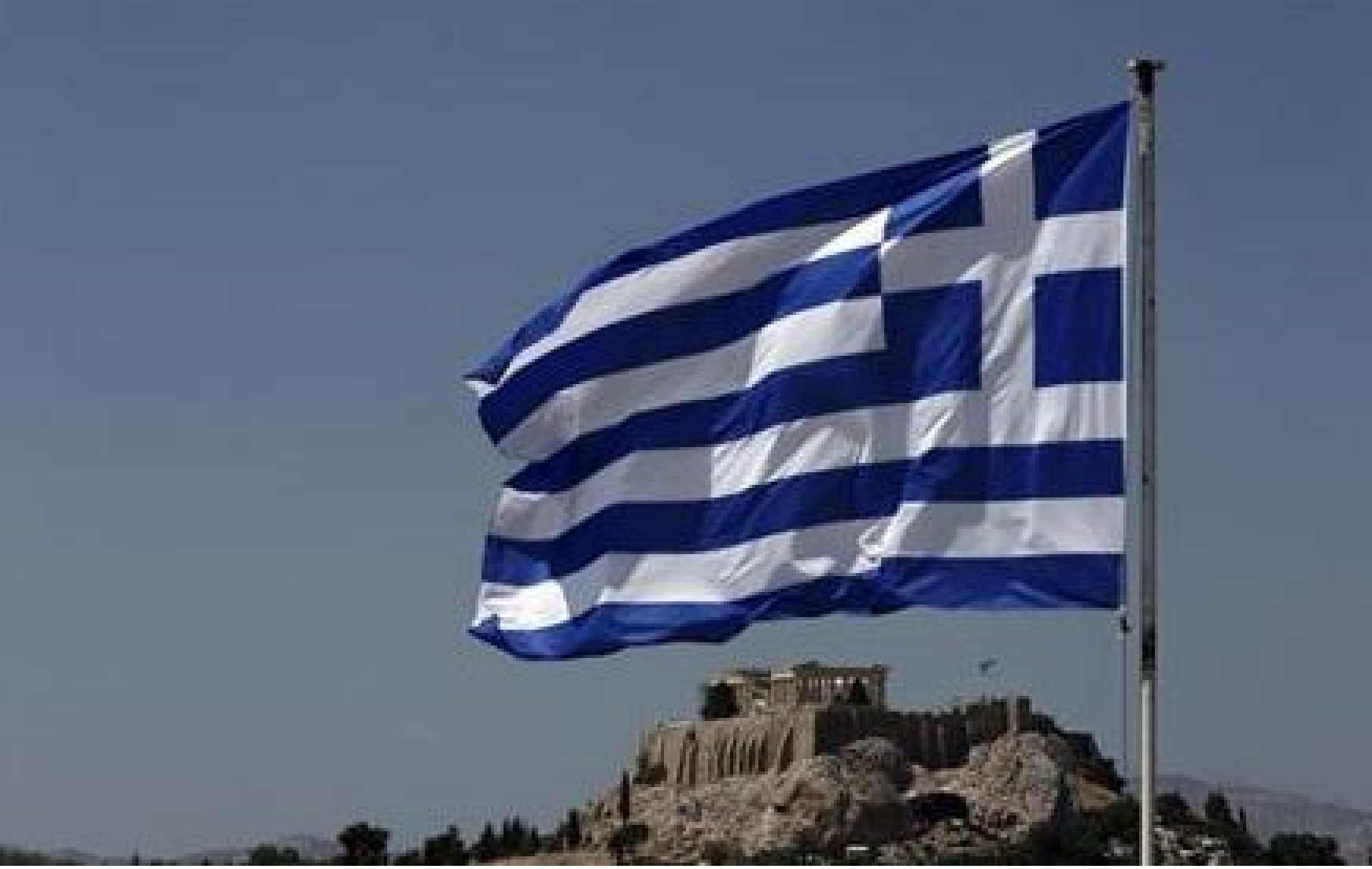 greek flag photo reuters