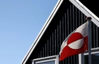 the greenland flag flutters in front of a house in nuuk greenland september 19 2026 photo reuters