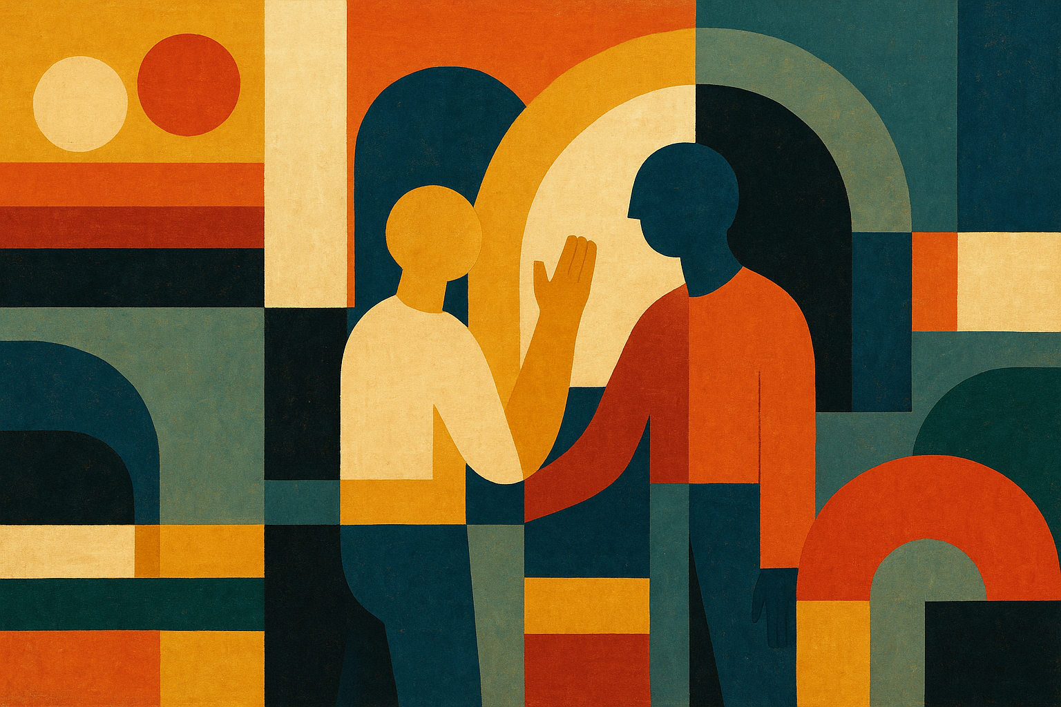 The art of the simple hello