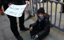 greta thunberg arrested at pro palestinian protest in london