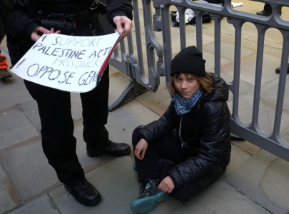 greta thunberg arrested at pro palestinian protest in london