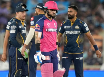 ipl gt thrash rr by 58 runs to claim top spot in points table