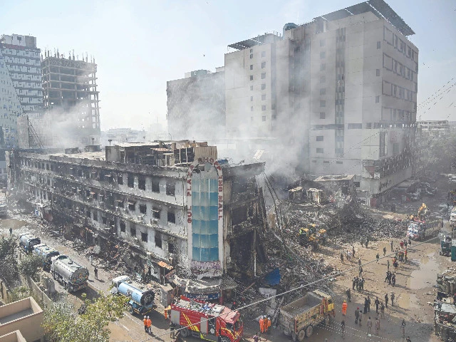 Karachi blaze sparks fiery slugfest in NA