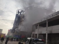 drug addicts suspected of sparking fresh gul plaza fire while stealing copper