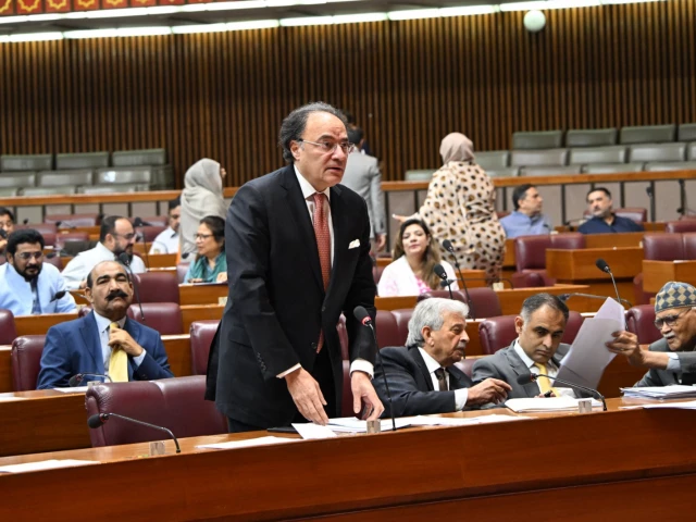 finance minister muhammad aurangzeb speaks during na s budget session in islamabad on june 26 2025 photo courtesy x finance minister muhammad aurangzeb speaks during na s budget session in islamabad on june 26 2025 photo courtesy x