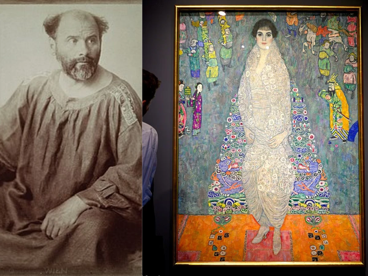 gustav klimt portrait sells for 236 4m becoming second most expensive artwork sold at auction