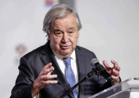un secretary general antonio guterres speaks during a press conference at the nasrec expo center in johannesburg on november 21 2025 ahead of the g20 leaders summit photo afp