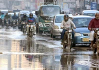 overflowing gutter near mazar e quaid kwsc officers suspended