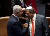 israel prime minister benjamin netanyahu and itamar ben gvir shake hands as the israeli government approve netanyahu s proposal to reappoint itamar ben gvir as minister of national security in the knesset israeli parliament in jerusaelm march 19 2025 photo reuters israel prime minister benjamin netanyahu and itamar ben gvir shake hands as the israeli government approve netanyahu s proposal to reappoint itamar ben gvir as minister of national security in the knesset israeli parliament in jerusaelm march 19 2025 photo reuters