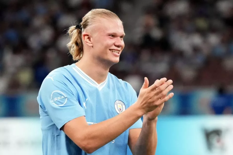 haaland in much better shape than last season haaland in much better shape than last season