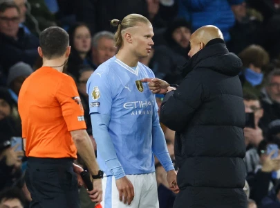 under fire haaland can get better guardiola under fire haaland can get better guardiola