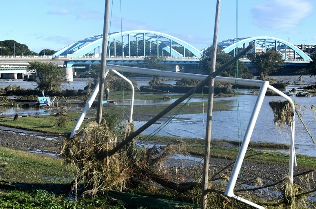Typhoon Hagibis caused havoc for major sports events being held in Japan, including the Rugby World Cup. PHOTO: AFP