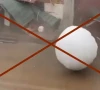 the abnormal size hailstorm image is ai generated photo video grab