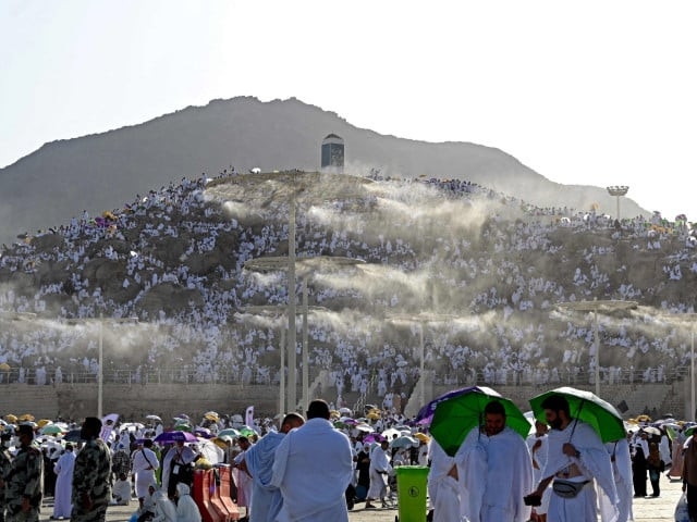 millions perform hajj under fierce sun