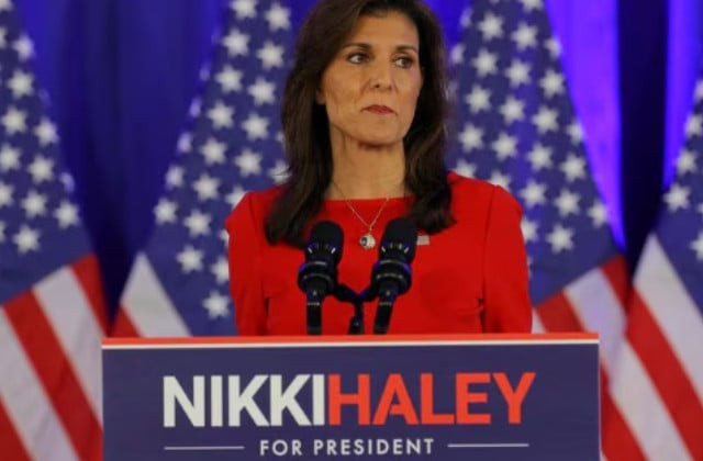 republican presidential candidate and former u s ambassador to the united nations nikki haley speaks as she announces she is suspending her campaign in charleston south carolina u s march 6 2024 photo reuters republican presidential candidate and former u s ambassador to the united nations nikki haley speaks as she announces she is suspending her campaign in charleston south carolina u s march 6 2024 photo reuters