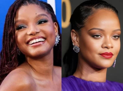 olympic commentator mistakes halle bailey for rihanna during women s figure skating olympic commentator mistakes halle bailey for rihanna during women s figure skating