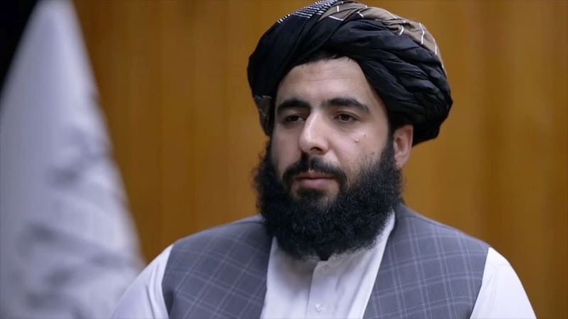 taliban deputy spokesman hamdullah fitrat photo x