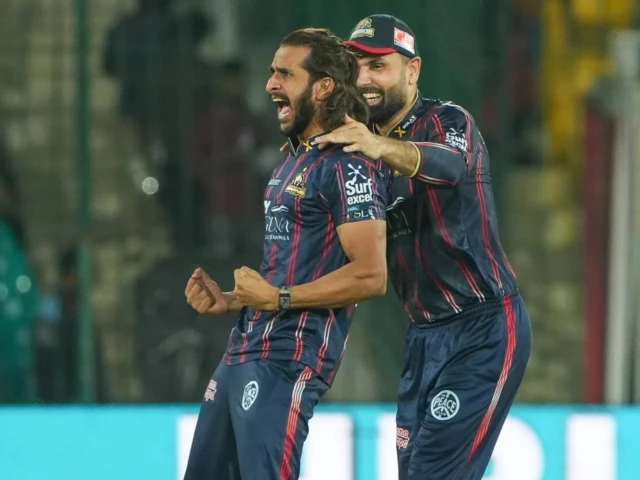 hasan ali was the standout bowler once again claiming 3 wickets for 27 runs photo psl hasan ali was the standout bowler once again claiming 3 wickets for 27 runs photo psl
