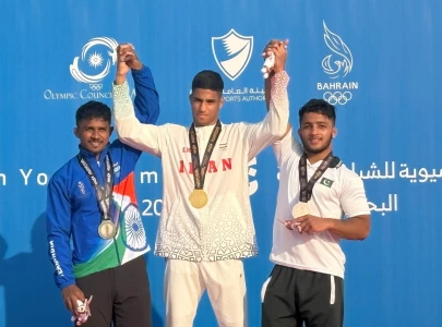 pakistan s hassan ali wins asian youth games wrestling bronze pakistan s hassan ali wins asian youth games wrestling bronze