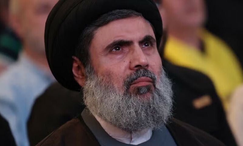 safieddine assumed a prominent role speaking for hezbollah during the year of hostilities with israel photo reuters