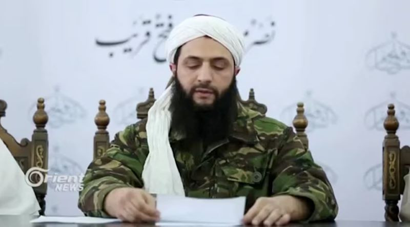 abu mohammed al jolani the leader of the hayat tahrir al sham hts rebel alliance said the goal of the offensive was to overthrow assad s rule photo reuters