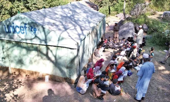 schools razed by 2005 quake yet to be rebuilt schools razed by 2005 quake yet to be rebuilt