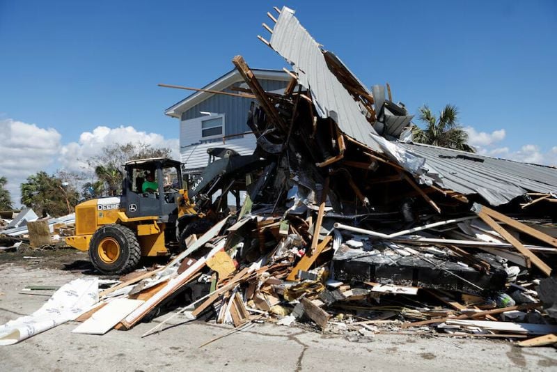 storm helene caused great damage of the property from north carolina to florida photo reuters