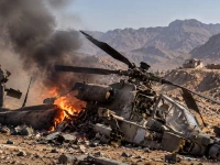 houthis released footage showing saudi ah 6i helicopter being struck by a missile houthis released footage showing saudi ah 6i helicopter being struck by a missile