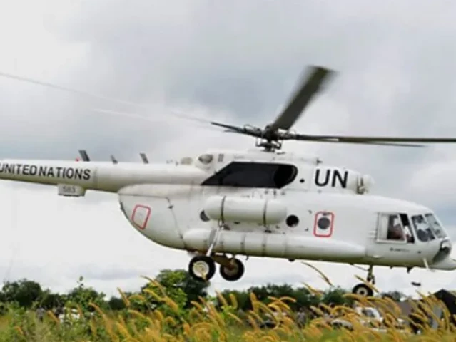an un crew member died in sudan while operation in helicopter photo bbc an un crew member died in sudan while operation in helicopter photo bbc