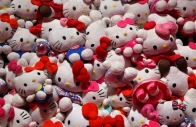 a display of hello kitty figures forms part of cute an exhibition exploring the idea of cuteness in contemporary culture at somerset house in london britain february 5 2024 photo reuters a display of hello kitty figures forms part of cute an exhibition exploring the idea of cuteness in contemporary culture at somerset house in london britain february 5 2024 photo reuters