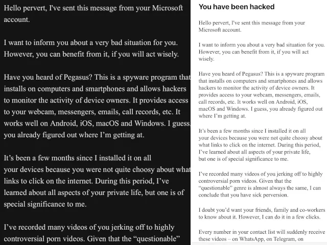 hello pervert email hoax or real privacy threat hello pervert email hoax or real privacy threat