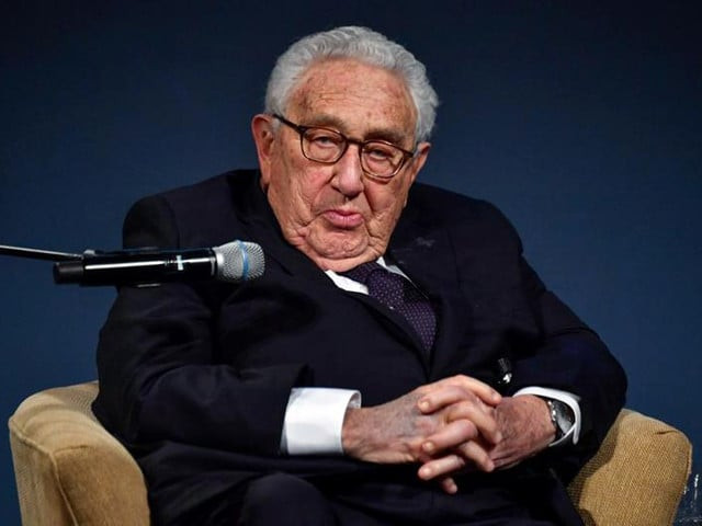 former us secretary of state dr henry kissinger photo afp file former us secretary of state dr henry kissinger photo afp file