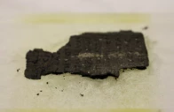 fragment of herculaneum scroll is fixed in place at a diamond light source experimental station after it was scanned using bright x rays in didcot britain september 30 2019 photo file reuters