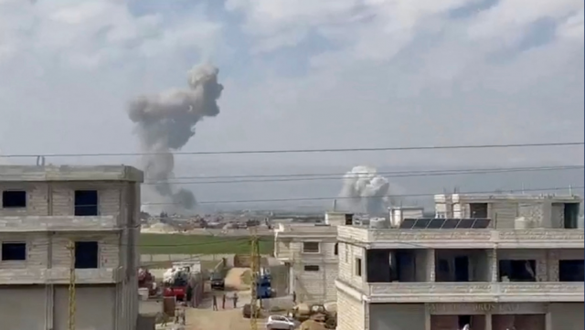 israeli airstrikes in south lebanon 1 killed 7 injured