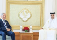 prime minister shehbaz sharif meets qatari amir sheikh tamim bin hamad al thani in doha qatar on thursday pmo prime minister shehbaz sharif meets qatari amir sheikh tamim bin hamad al thani in doha qatar on thursday pmo